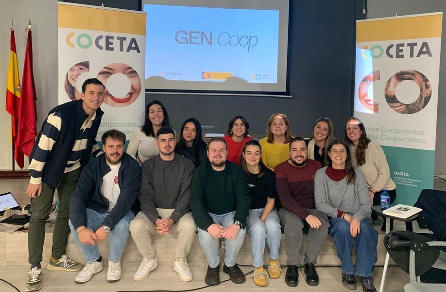 Èxit del programa GEN•Coop: 14 jóvens cooperativistes impulsen el relleu generacional en l'Economia Social